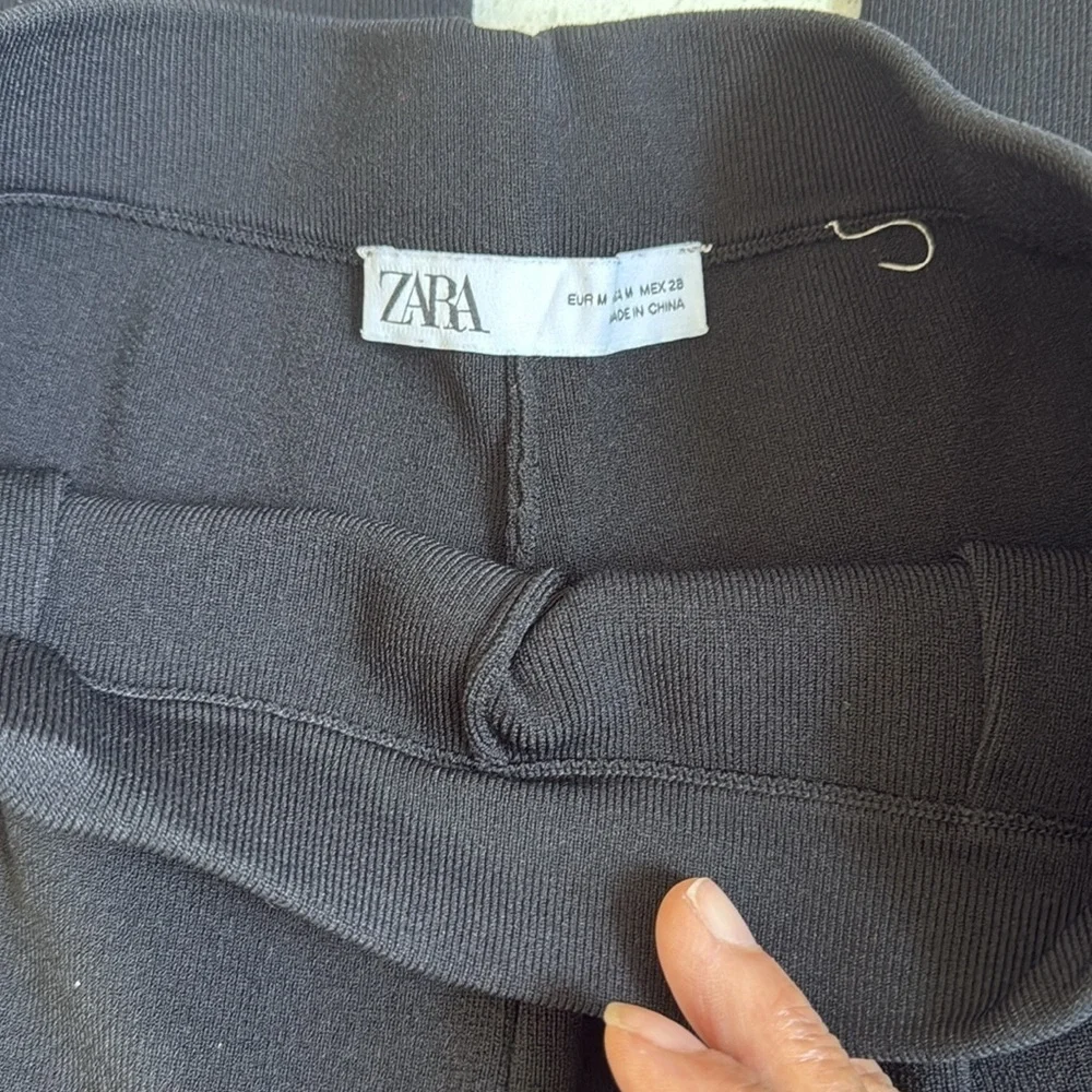 Zara Sleek Black Trousers